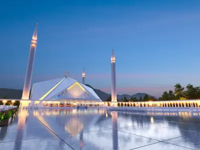 Faisal Mosque 3D model