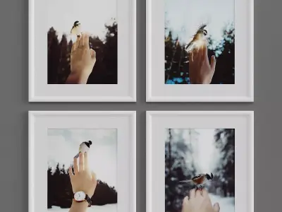 Paintings  poster 3 model  3D model