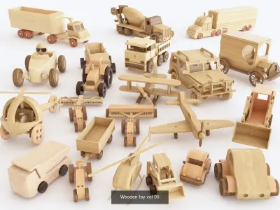 WOODEN TOYS VERY LARGE COLLECTION 