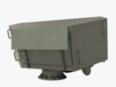 Sea giraffe radar 3D model