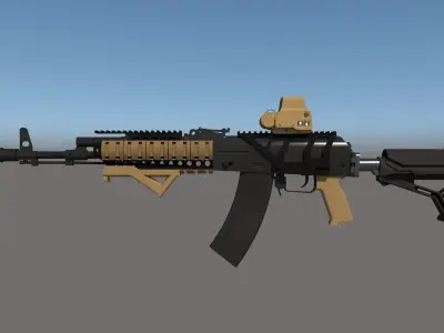 IC-74M Mod RIO 3D model