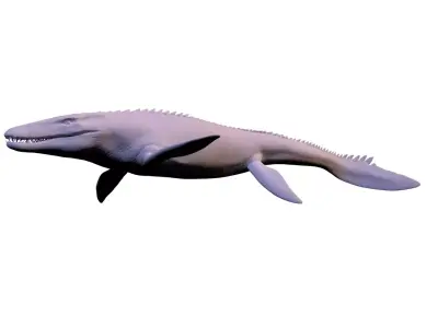 mosasaurus 3D print model