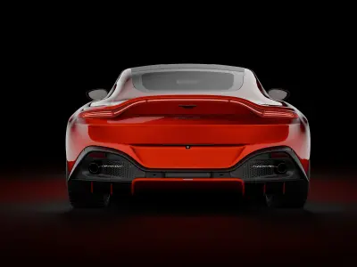 Aston Martin Vantage Free 3D model