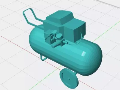 Air Compressor 3D print model purchase