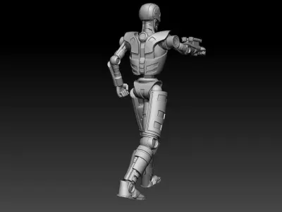YVH1 droid star wars 3D print model
