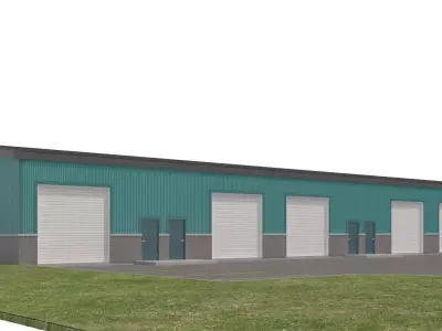 Commercial-004 Warehouse 3D model