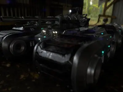 Battle Tank 3D model