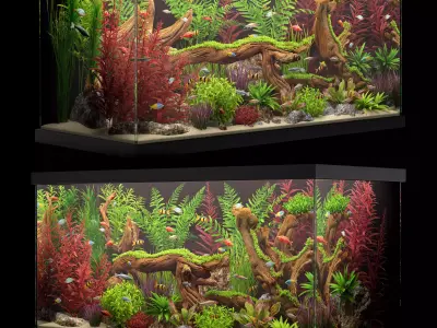 Aquarium 4 3D model