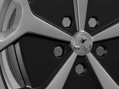 Vauxhall Ampera wheel 3D model