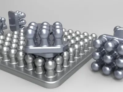 RidwanS Lock and Release Surface Free 3D print model