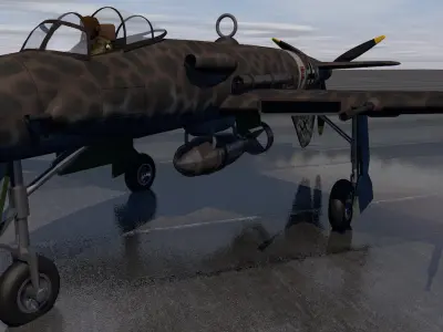 Blohm und Voss Bv-P 193 3D model