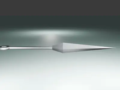 Kunai - Ninja weapon 3D model