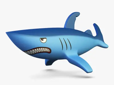 Shark v 1 3D model