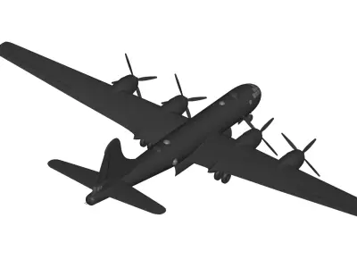 Boeing B-29 Superfortress 3D model