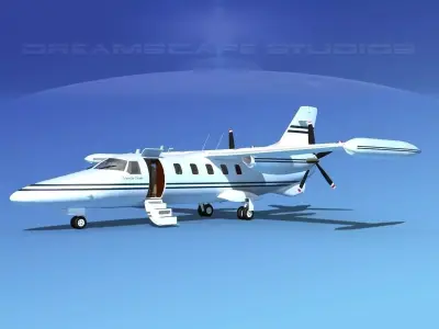 Dreamscape AF-46 Turbo Star Executive V09 3D model