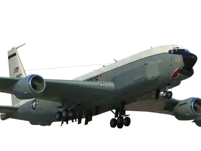 Boeing RC-135 U Combat Sent 3D model
