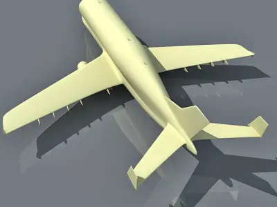 Futuristic Super Transporter 3D model