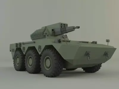 AVC Mk1 military vehicle 3D model