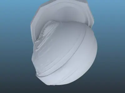 Cyber-Sentinel Bust PM-102 3D print model