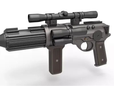 Carbine Rifle EE-4 from the game Star Wars Battlefront 3D model