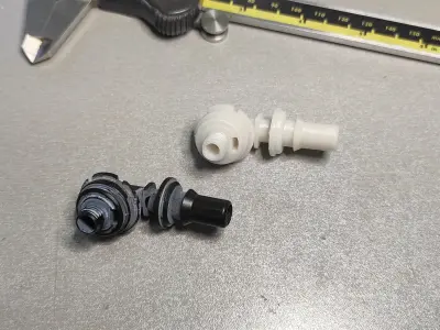 Headlight Washer Jet for Skoda Octavia vRS 5E0955101C 3D print model