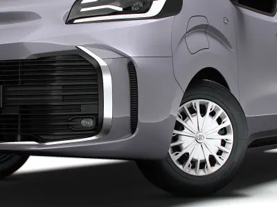 Toyota ProACE Electric Van L3 2024 3D model