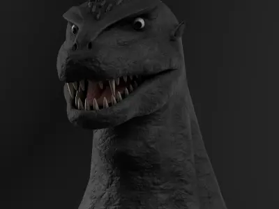 Godzilla 1954 3D model