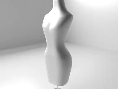 Female Mannequin 3D model