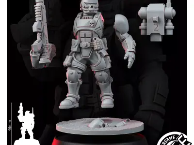 IMPERIAL URBAN STORM SQUAD 3D print model
