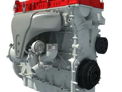 Red Engine 3D model