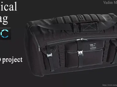 Tactical Bag 3D model