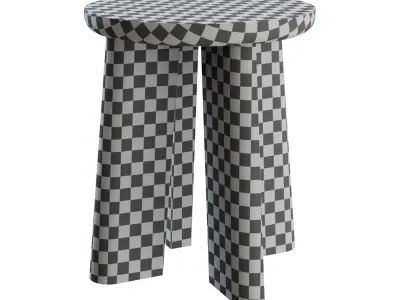 P 68 Side Table By More Moebel 3D model