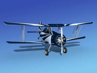 Grumman G-164 AgCat V19 Sport 3D model