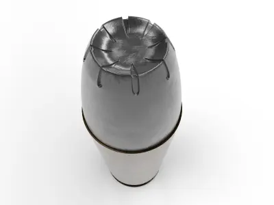 Modern Bullet Low-poly 3D model