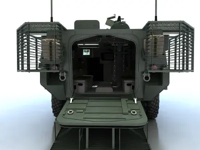 Stryker M1126 3D model