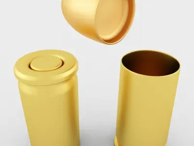 32 ACP Cartridge 3D model