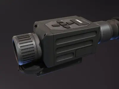 Nighthunter S35 Thermal Scope Low-poly 3D model