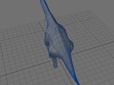 Brachiosaurus Dinosaur 3D model