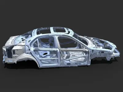 Car Frame 04 3D model