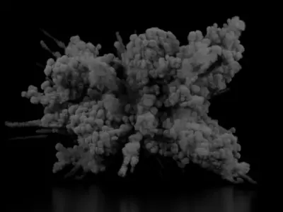 Grenade Explosion 3D model