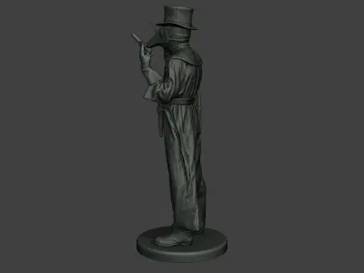 Hans Plague Doctor PDS005 3D print model