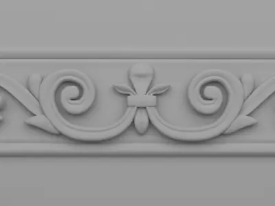 Marble Skirting Free 3D model