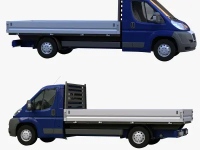 L4H1 cargo truck 3D model