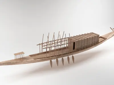 Khufu Ship 3D model