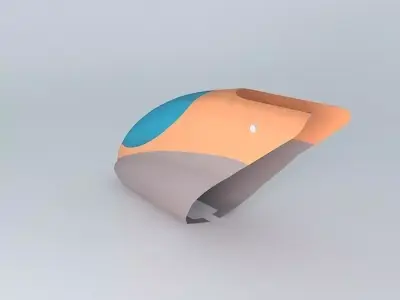 Helicopter cabin Free 3D model