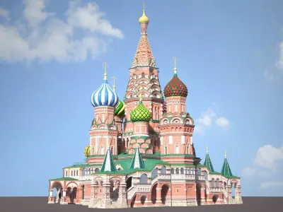 Saint Basils Cathedral 3D model