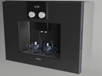 Espresso machine Gaggenau 3D model