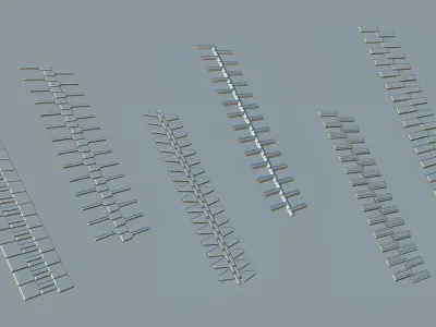 13 Zip Brushes and Alpha Maps 3D model