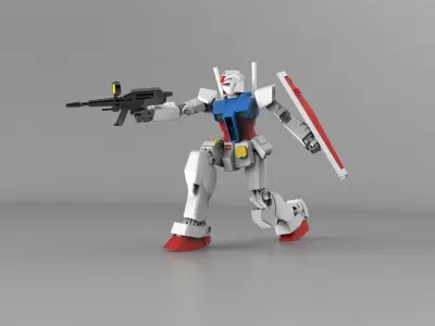 GUNDAM RX-78-2 3D model