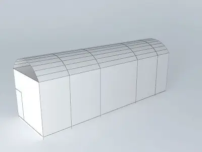 Back Yard Garden Plot Free 3D model